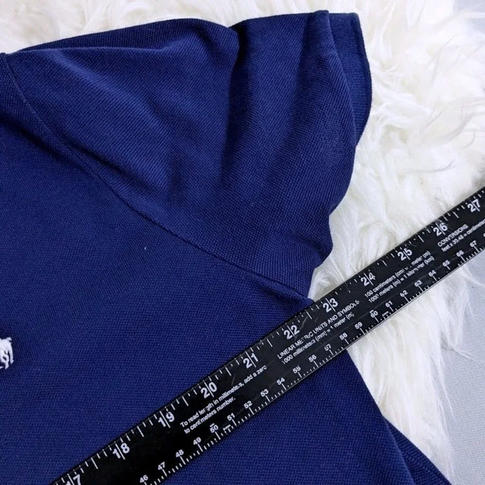 Polo Ralph Lauren Men Polo Shirt XXL Blue Classic Fit Short Sleeve‎ Cotton